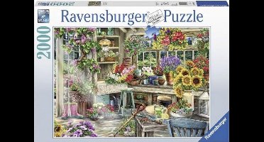 Ravensburger puzzel Paradijs van de Tuinman - Legpuzzel - 2000 stukjes