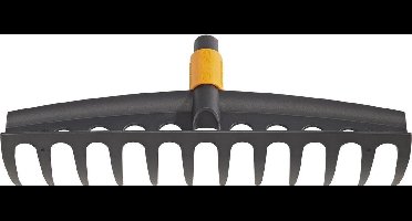 Fiskars Quikfit Hark - Grashark Opzetstuk - Tuingereedschap - Gehard Staal