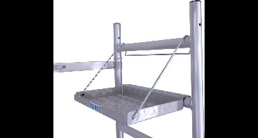 Solide schildersbakje steiger