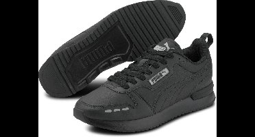 PUMA R78 SL Heren Sneakers - Puma Black-Puma Black - Maat 44