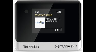 Technisat Digitradio 10 IR radioadapter DAB+, FM, internetradio en bluetooth - zwart