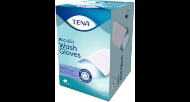 Tena Wash Glove Geplastificeerd - 6 pakken van 175 stuks
