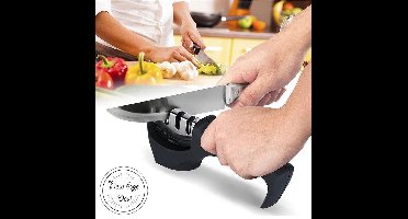 Professionele 3 Fasen MessenslijperKeuken Slijpsteen Wolframstaal Keramische voor Keukenmessen