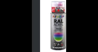 Motip Dupli-Color Spuitbus Acryl Zijdeglans - RAL 7021 Zwartgrijs