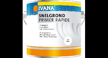 Ivana Synthetische grondverf Sneldrogend Wit 750ml