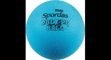 Spordas bal Poly PG blauw 21,6cm duurzaam speelgoed.