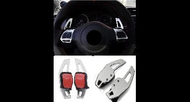 Aluminium Flippers Schakel Paddles Stuurwiel Stuur Geschikt Voor Vw Polo New Beetle Caddy Eos Golf Plus Jetta Passat Dsg CC Tiguan Touran Transporter Gti Gtd Tsi Fsi Tdi Extentions