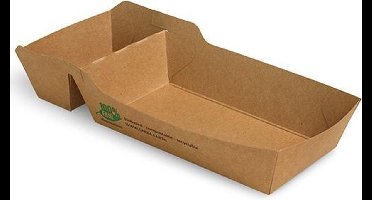 80 st. 80st. Kartonnen Frietbakjes A22 (A9+1)