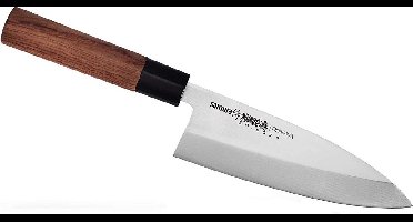Samura Okinawa deba 17,5cm - Hout - Eén kant geslepen