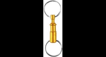 Sleutelring GOUD deelbare sleutelhanger - Aluminium