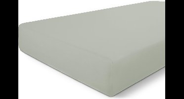 Byrklund Hoeslaken Bed Basics Cotton - 140x200 - 100% Katoen - Grijsgroen