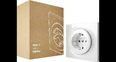 FIBARO Walli N Outlet type F - Wit - Klassiek basiselement