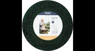 Perel Vogelnet, polyester, maaswijdte 2 cm², 2 x 10 m, groen