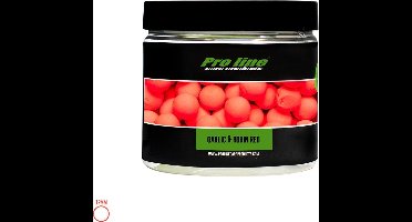 Pro Line Garlic Robin Red - Fluor Pop-Ups - 12mm - 80g - Rood