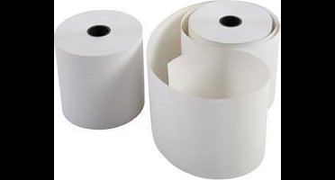 EXACOMPTA-kasregisterrollen, 57 mm x 42 m x 12 mm, wit