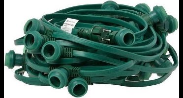 Simply Design 69262 Prikkabel P20g 40W 20M 35Fittingen Groen