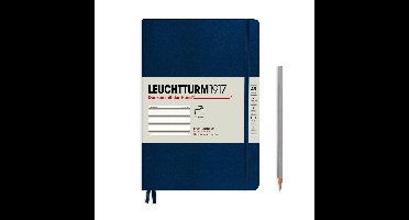 Leuchtturm1917 A5 Medium Notitieboek lined Navy softcover