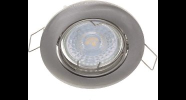 Spot Ø73mm | Geborsteld aluminium | MR16