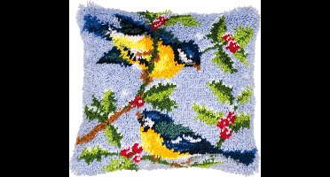 Vervaco - Knoopkussen kit - 2 Vogels - PN-0014147 - Borduren - Borduurpakket - Borduurpakket volwassenen - Borduurpakket kind