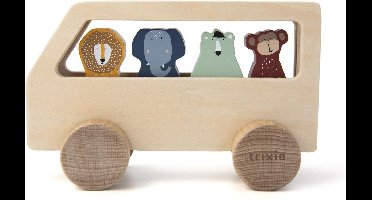 Trixie - Houten Dierenbus - Voertuigen