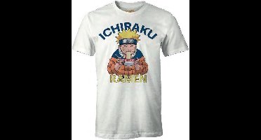 Naruto Ichiraku Ramen T-shirt wit XXL - Katoen - Anime, Fan merch, TV-series