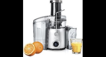 Solis Juice Fountain Compact 8451 - Sapcentrifuge - Juicer - Zilver