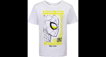 Spider-Man - T-shirt - Wit - 4 jaar - 104cm