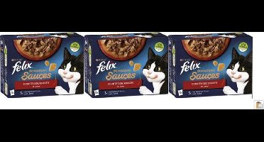 Purina felix sensations extra 12 x 100g - verpakt per 2 - 24 pakjes