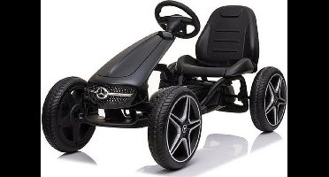 Mercedes-Benz Skelter/ Trapauto/ Go-Kart (ZWART)