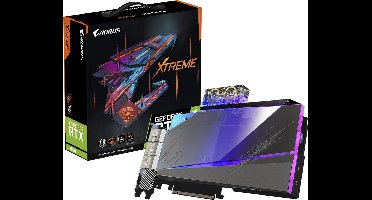 Gigabyte AORUS GeForce RTX 3090 XTREME Waterforce WB 24G - Videokaart - 24 GB GDDR6X - PCIe 4.0 x16 - 3 x DisplayPort, 3 x HDMI