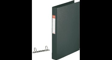 Ringband Esselte 2-ringen van 25mm O-Ring Zwart