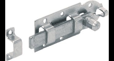 GB Rolschuif vlak elektrolytisch verzinkt 100 x 44mm 74471