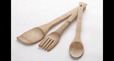 Keukenlepelset Bamboe