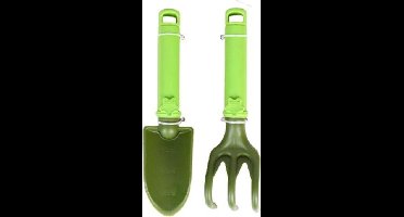 Esschert Design Tuingereedschap 22 Cm Junior Groen 2-delig