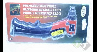 Popnageltang, rivettang 2.4mm, 3.2mm, 4.0mm, 4.8mm mondstukken maten