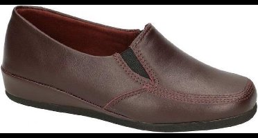 Rohde -Dames - bordeaux - pantoffels - maat 38.5