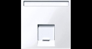 Schneider Electric Merten System M centraalplaat UTP sokkel 1V wit