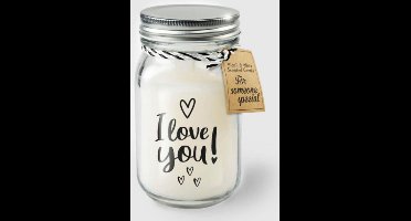 Paper Dreams Geurkaars Vanille - I love you