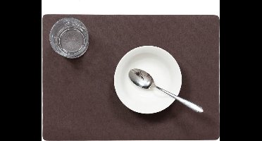 Placemats Uni chocolate