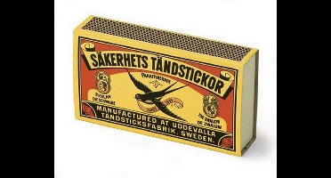 Zwaluw - Lucifers - 10 stuks huishoud doos