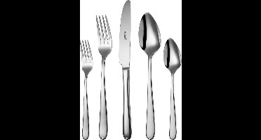 Sola Fleurie Bestekset 9 persoons - 90 delig - Zilverwit Premium Edelstaal 18/10 - Vaatwasserbestendig