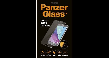 PanzerGlass Gehard Glas Screenprotector Geschikt voor Samsung Galaxy J3 (2017) - Zwart