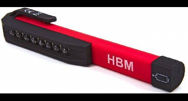 8 LED magnetische mini zaklamp