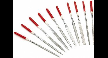 HBM 10-delige 4 x 160 mm diamant vijlenset