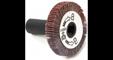 HBM schuurlamellenrol Smal voor de voor de HBM satineermachine - borstelmachine met kantelbare kop - 420 Watt