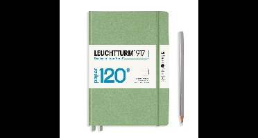 Leuchtturm1917 A5 Medium 120 grams editie Notitieboek ruled Sage