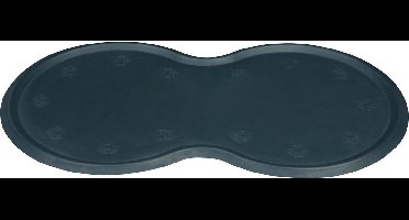 Trixie placemat natuurrubber donkergrijs 45x25 cm