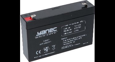 Yanec Loodaccu 6V 7.2 Ah