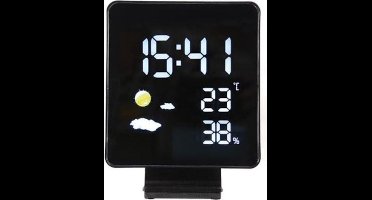 Perel Weerstation 13,7 X 17,3 X 4,9 Cm Lcd Zwart
