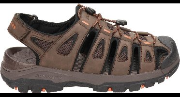 Skechers Tresmen Sandalen - Bruin Outseen
